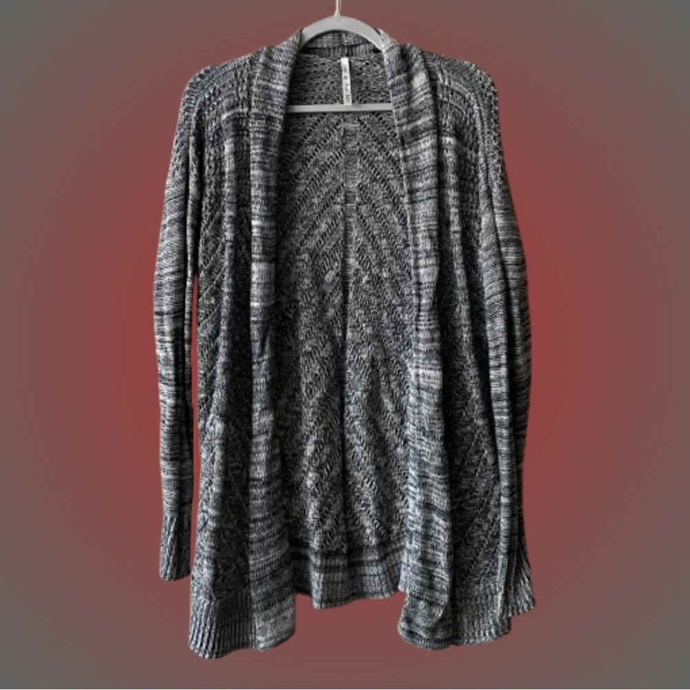 🚨🚨FINAL SALE!!🚨🚨Open knit pointelle longline cardigan art teacher lagenlook Med